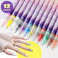 🎁LAST WEEK SPECIAL PRICE：￡9.99!⏳12 Colors Nail Art Pens Set🎨💅