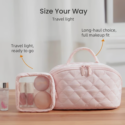 ✨ Sale 50% OFF!!⚡💜Large Capacity Portable Makeup Bag